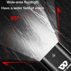 WEST BIKING Bicycle Light Sensor Headlight Mountain Bike Night Riding Strong Light, Night Riding Strong Light
