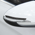 3 Sets DM-047 Rearview Mirror Carbon Fiber Anti-Scratch Door Anti-Collision Strip, DM-047  Anti-Collision Strip