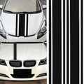 Car Hood Stickers Modified Racing Striped Ethylene Body Sticker