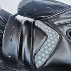 Boxing Sanda Gloves Free Fighting Half Finger Boxing Gloves, Black Golden