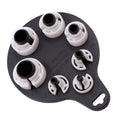 4 PCS Tracheer Dedicated Disassembled Automobile Air Conditioning Repair Tool, 7 In 1 Air Conditioning Repair Tool