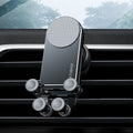 Oatsbasf Car Gravity Metal Bracket Scalable and Stable Mobile Phone Bracket Folding Screen Mobile Phone Exclusive Car Bracket, Folding Screen Outlet Black, Folding Screen Outlet Silver, Folding Screen Paste Black