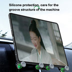 Oatsbasf Car Gravity Metal Bracket Scalable and Stable Mobile Phone Bracket Folding Screen Mobile Phone Exclusive Car Bracket, Folding Screen Outlet Black, Folding Screen Outlet Silver, Folding Screen Paste Black
