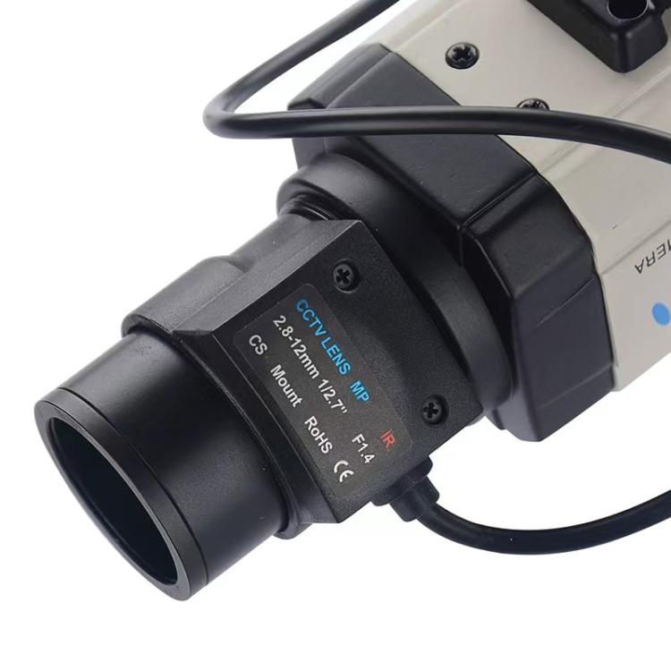 Vanxse 4MP Ultra HD PoE Camera With 2.8-12mm Zoom Lens, NTSC, PAL