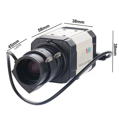 Vanxse 4MP Ultra HD PoE Camera With 2.8-12mm Zoom Lens, NTSC, PAL