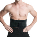 Webbing Breathable Waist Belt Squat Weightlifting Fitness Steel Plate Back Support Belt, S, M, L, XL