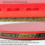 HUIESON Six Star 5-Layer Chicken Wing Tip + 2 Layer Carbon Double Side Continuous Table Tennis Racket, A Pair, Hand-shake Grip Racket, Pen Hold Grip Racket, Mixed