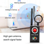 K88 Signal Detector Anti-Stealing Anti-Stealing GPS Scan Detector Defense Tracking Camera Detector, K88