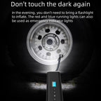 H68 Handheld Mini Wireless Smart Car Inflator Pump Portable Multifunctional Tire Air Pump, H68 Wireless