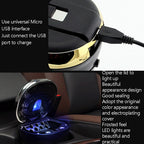 N09C Car Ashtray With Lamp And Cover Car Ashtray, N09C