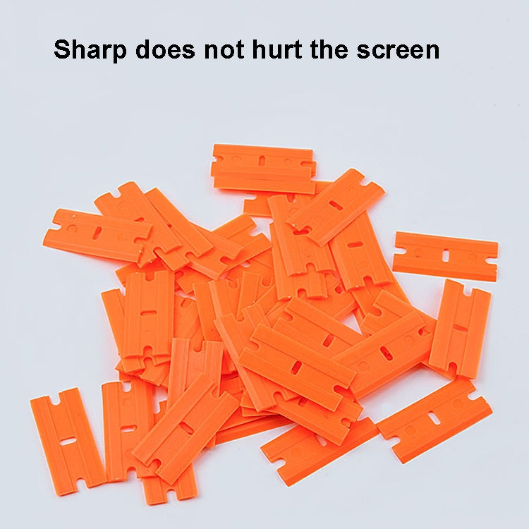 5 PCS Car Film Tool Small Cleaning Shovel Glass Shovel In Addition To Glue Shovel, Plastic Blade