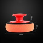 3 Sets Handle Polished Waxing Sponge Car Waxing Wash Tool, Waxing Sponge
