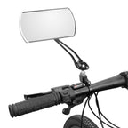 1 Pair BG-114 Electric Car Mirror Handlebar Safety Mirror Reversing Mirror Mountain Bike Rearview Mirror, Red, Blue, Black, Silver
