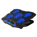 ICE COOREL K5 Laptop Radiator Computer Cooling Bracket, Standard Version (Black Red), Standard Version (Black Blue), Touch Version (Black Red), Touch Version (Black Blue)