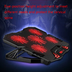 ICE COOREL K5 Laptop Radiator Computer Cooling Bracket, Standard Version (Black Red), Standard Version (Black Blue), Touch Version (Black Red), Touch Version (Black Blue)