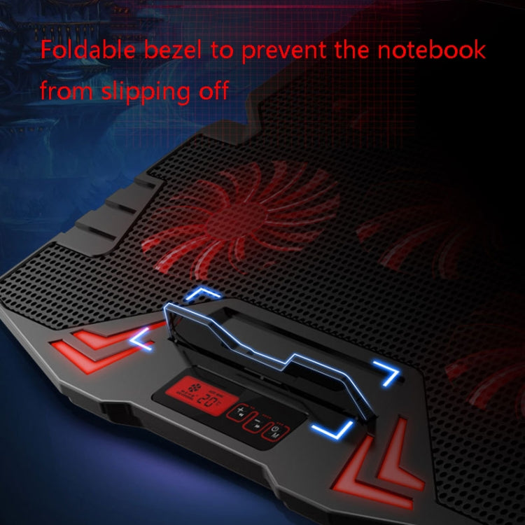ICE COOREL K5 Laptop Radiator Computer Cooling Bracket, Standard Version (Black Red), Standard Version (Black Blue), Touch Version (Black Red), Touch Version (Black Blue)