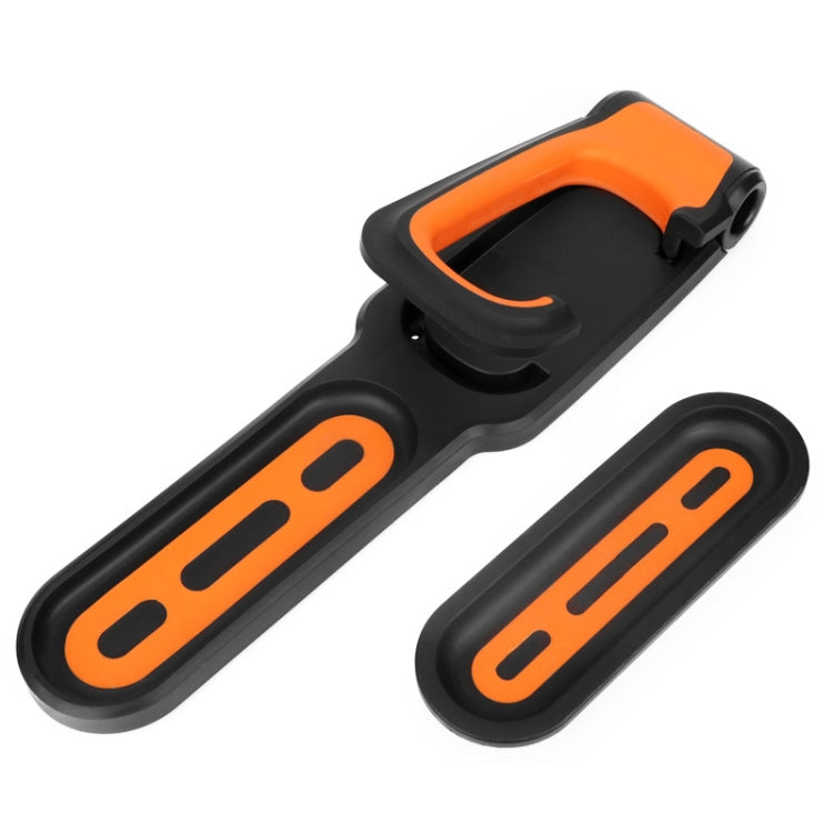 BG-R16 Bicycle Folding Wall Movable Hook Bicycle Mountain Bike Display Rack Parking Rack, Black Orange, Black Blue, Black White