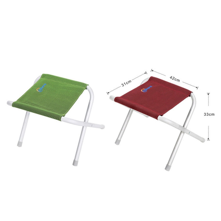 Hikers XYC-053A Outdoor Portable Folding Chair Picnic Roasted Fishing Stool, Hikers XYC-053A(Green), Hikers XYC-053A(Wine Red)