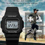 SYNOKE 9620 Couple Sports Plastic Strap Electronic Watch, Broth Green, Teenage Pink, Cool Black, Angel White, Transparent White, Transparent Black, Transparent Pink, Transparent Coffee