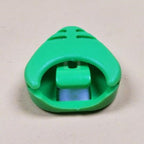 100 PCS ABS Storage Box for Guitar Pick, Random Color Delivery, Heart-shaped Pick Box, Large Triangular Pick Box
