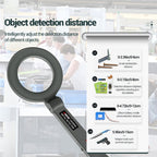 ANENG  DM3004 Handheld Metal Detector High-Precision Sensitivity Station Airport Detection Scanning Detector, Without  Battery