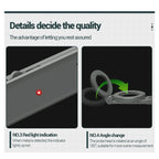 ANENG  DM3004 Handheld Metal Detector High-Precision Sensitivity Station Airport Detection Scanning Detector, Without  Battery