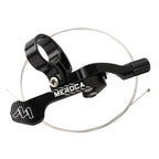 MEROCA Bicycle Telescoping Pipeline Controller Lifting Sitting Pipeline Control Switch, Black, Black Red, Black Green, Black Purple, Black Blue