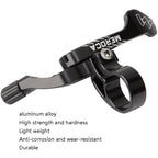 MEROCA Bicycle Telescoping Pipeline Controller Lifting Sitting Pipeline Control Switch, Black, Black Red, Black Green, Black Purple, Black Blue
