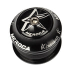MEROCA Bearing Bowl Mountain Tower 44mm Built-In Straight Tube Bowl, Black, Red, Blue, Green, Purple, Gold