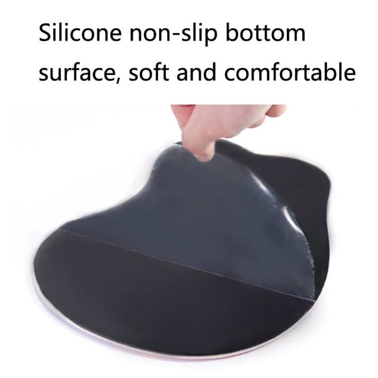 Silicone Hand Rest Thickened Wrist Mouse Pad, RJ-011 Cat Star, RJ-012 Big Face, RJ-013 Love Kiki, RJ-014 Blessing Full