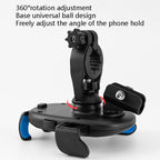 CYCLINGBOX BG-2935 Bicycle Mobile Phone Bracket With Umbrella Waterproof Navigation Electric Car Mobile Phone Frame, Style:, Handlebar Installation (Black), Handlebar Installation (Red), Handlebar Installation (Blue), Handlebar Installation (Yellow)   ...