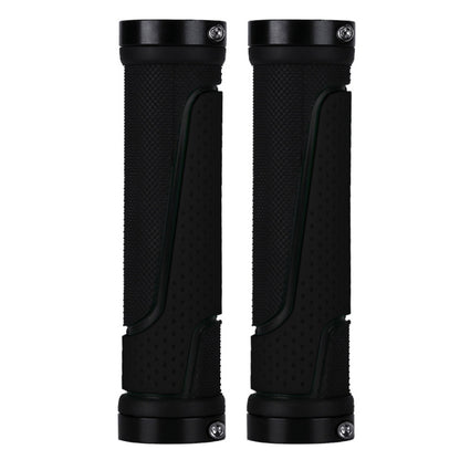 1pair BG-0404 Bicycle Rubber Handle Cover The Mountain Bike Bilateral Lock Dead Anti-Slip Handle Cover