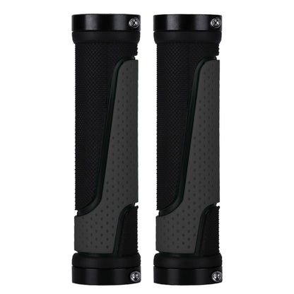 1pair BG-0404 Bicycle Rubber Handle Cover The Mountain Bike Bilateral Lock Dead Anti-Slip Handle Cover
