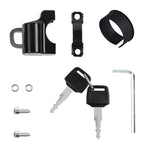 Electric Car Helmet Lock Anti-Theft Fixed Multi-Function Lock Bicycle Handle Fixed Helmet Anti-Theft Lock Helmet Lock, Helmet Lock, Helmet Lock + Reminder Rope