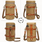 K-807 SLR Camera Storage Bag Waterproof Canvas Photography Liner Bag, S (Blue), L (Blue), S (Khaki), L (Khaki)