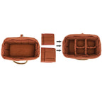 K707 Portable SLR Lens Liner Bag Camera Storage Bag, Khaki, Navy Blue