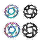 BDSNAIL Mountain Bike Single Disk GXP Direct-Shaped Integrated Disk Positive And Negative Tooth Disc, 30T (Black), 32T (Black), 34T (Black), 36T (Black), 38T (Black), 30T (Dazzling Color), 32T (Dazzling Color), 34T (Dazzling Color), 36T (Dazzling Color...