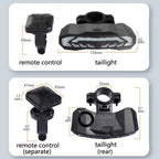 SF31 Bicycle Rail Light Brake Steering Sensor Anti-Theft Alarm Wireless Remote Control Warning Bell, SF31 Old Remote Control