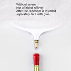 Dip Net Anti-Rotation Joint Connector Dip Net Rod Quick Joint, Black, Red, Brown, Blue