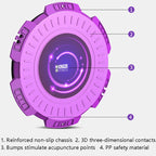 KINGZE Home Waist Twist Board Fitness Equipment Sports Abdomen Revolving Twisting Machine, Purple, Fresh Green, Purple + Pull Rope, Fresh Green + Pull Rope