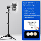 Mobile Phone Live Support Shooting Gourmet Beautification Fill Light Indoor Jewelry Photography Light, Style:, 500W Mushroom Lamp + Tripod, 700W Mushroom Lamp + Tripod, 355W Mushroom Lamp + Stand, 500W Mushroom Lamp + Stand, 700W Mushroom Lamp + Stand ...