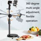 Mobile Phone Live Support Shooting Gourmet Beautification Fill Light Indoor Jewelry Photography Light, Style:, 500W Mushroom Lamp + Tripod, 700W Mushroom Lamp + Tripod, 355W Mushroom Lamp + Stand, 500W Mushroom Lamp + Stand, 700W Mushroom Lamp + Stand ...