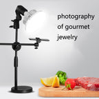 Mobile Phone Live Support Shooting Gourmet Beautification Fill Light Indoor Jewelry Photography Light, Style:, 500W Mushroom Lamp + Tripod, 700W Mushroom Lamp + Tripod, 355W Mushroom Lamp + Stand, 500W Mushroom Lamp + Stand, 700W Mushroom Lamp + Stand ...