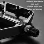 WEST BIKING Bicycle Aluminum Alloy Chromium Molybdenum Steel Axle Pedal, YP0802085