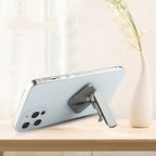 Aluminum Alloy Car Mobile Phone Bracket Portable Phone Desktop Folding Frame, Black, Silver, Grey
