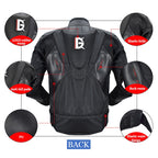 GHOST RACING GR-Y09 Motorcycle Four Seasons Racing Suit Locomotive Riding Anti-Fall Rally Suit, M, L, XL, XXL, XXXL