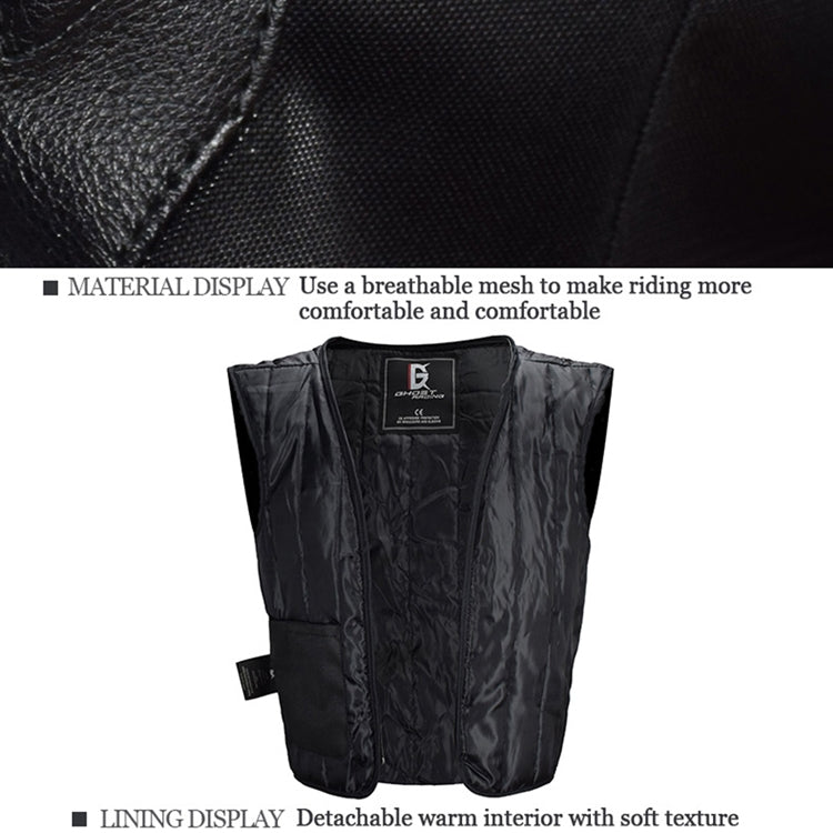 GHOST RACING GR-Y09 Motorcycle Four Seasons Racing Suit Locomotive Riding Anti-Fall Rally Suit, M, L, XL, XXL, XXXL