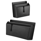 DM-020 Car Sticky Carbon Fiber Storage Bag Car Mobile Phone Storage Box Small, Small, Large
