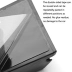 DM-020 Car Sticky Carbon Fiber Storage Bag Car Mobile Phone Storage Box Small, Small, Large