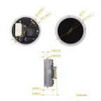 Waveshare 25515 Round 2D Codes Scanner Module Barcode/QR Code Reader, With LED Indicator, 25515